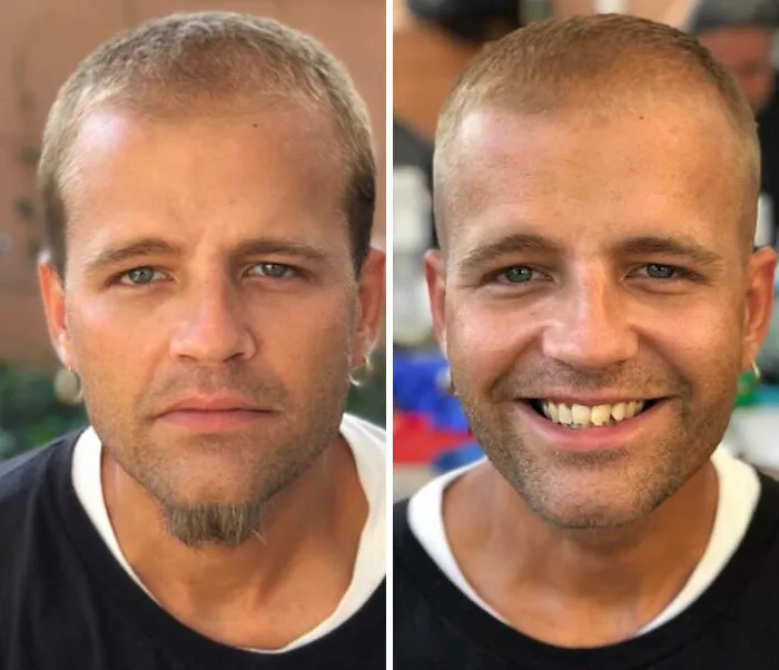 Awesome Barber Transforms Homeless People For Free And These 30 Before & After Pics Show Completely Different People