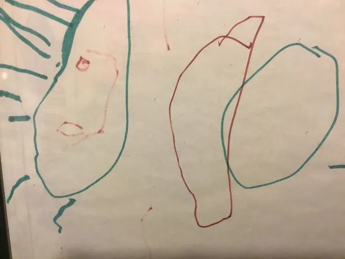 Hey It Says Childhood I Made This When I Was 3