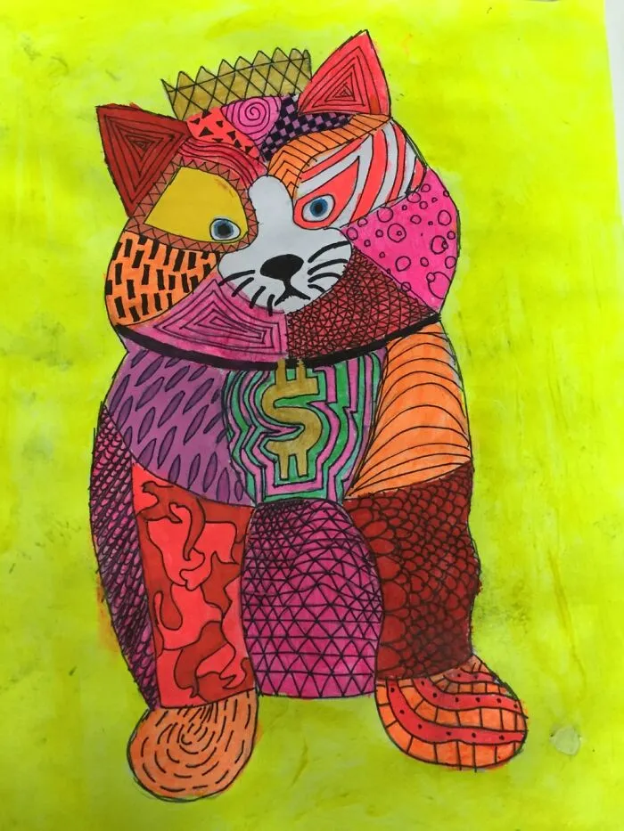 Drew This For School Last Year