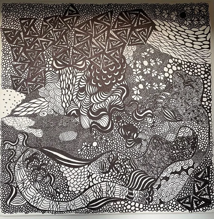 My Doodles That I Turned Into Drawings (12 Pics)