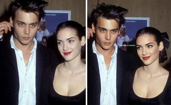 Johny Depp y Winona Ryder