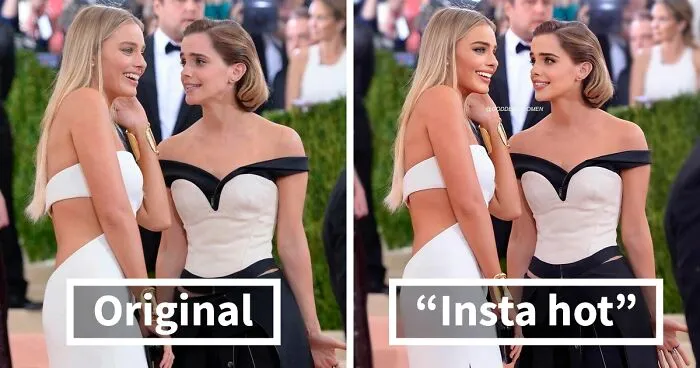 Someone Is Editing Celeb Pics To Fit Today’s Influencer Beauty Standards And People Have Mixed Feelings (30 New Pics)