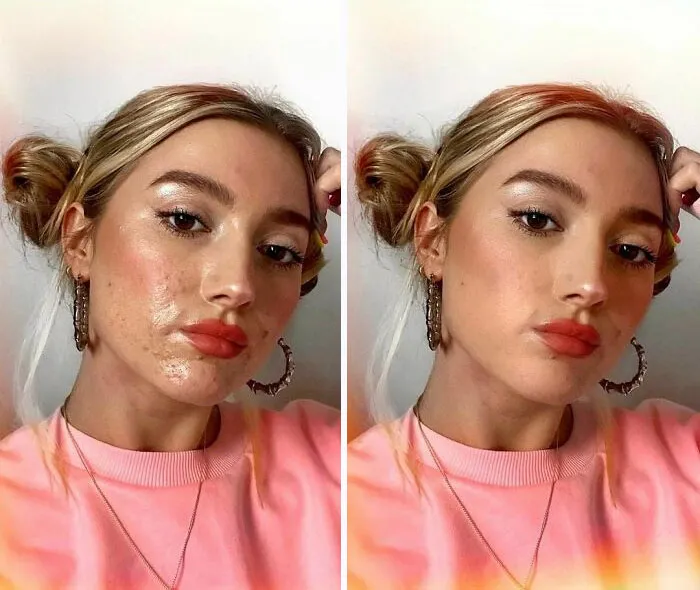 Las mujeres se unen al desafío #FilterDrop en Instagram y comparten 22 rostros sin filtrar para luchar contra el retoque digital en los anuncios de belleza
