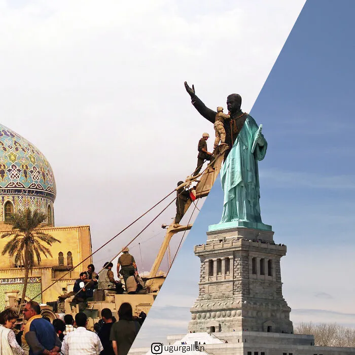 My 30 New Collages Show The Parallel Universes That Today's People Live In