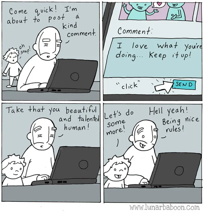 Dad Creates Honest Comics About The World And Kindness (30 Pics)
