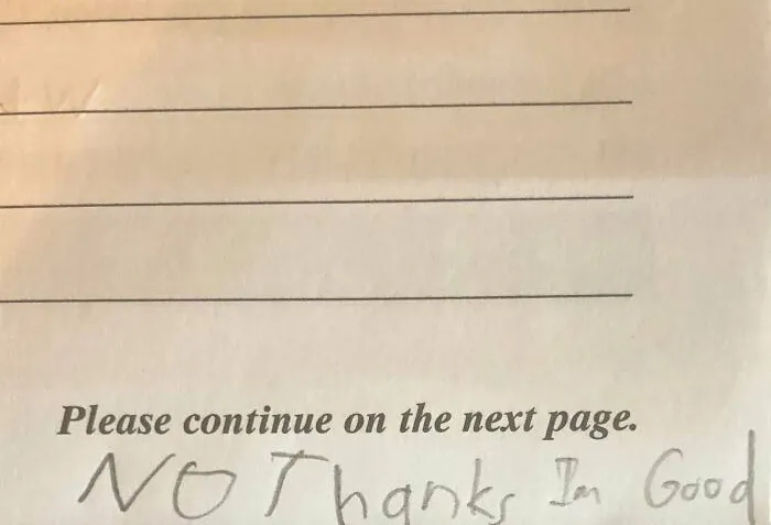This Student Of Mine Turned In His Homework Like This, (3rd Grade)