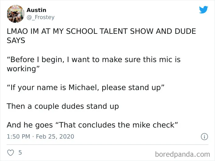 Mad Mike Check