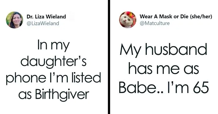 40 Times People Used The Funniest Names To Save Contacts In Their Phones