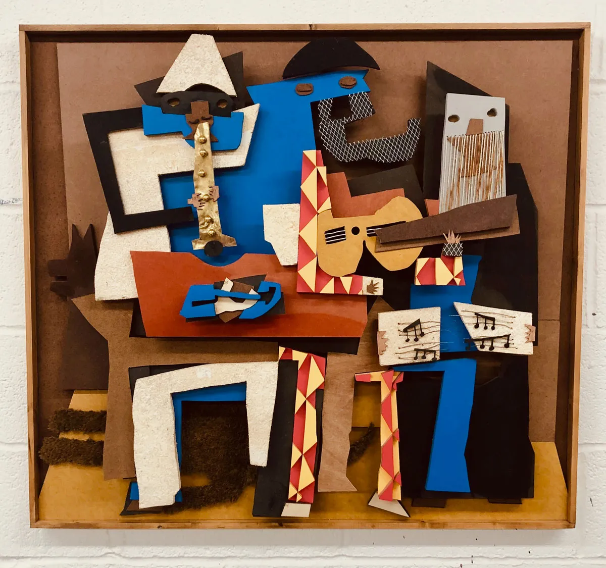Transforming Pablo Picasso’s Painting Into A 3D Sculptural Assemblage