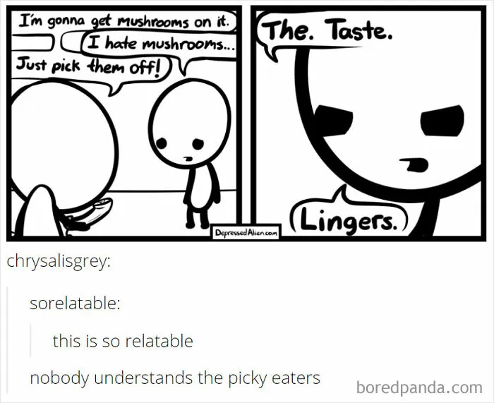 45 Jokes And Memes That Have Picky Eaters Feeling Called Out