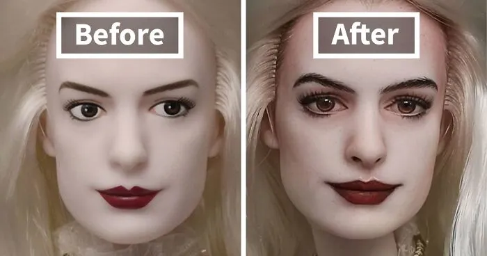 Artist Repaints Dolls In A More Realistic Way