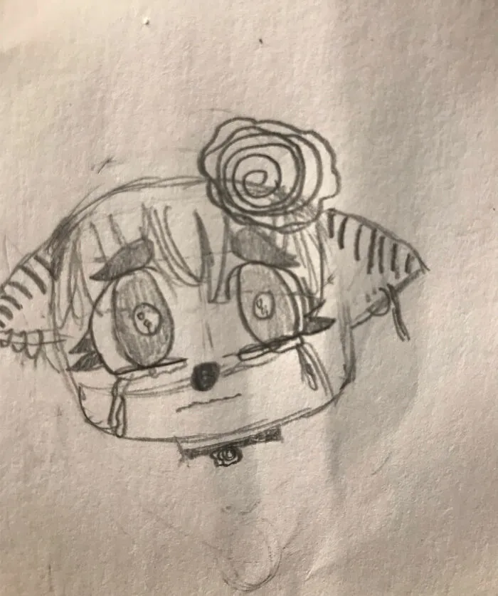 This Is Rose. They Are A Non-Binary Tiger