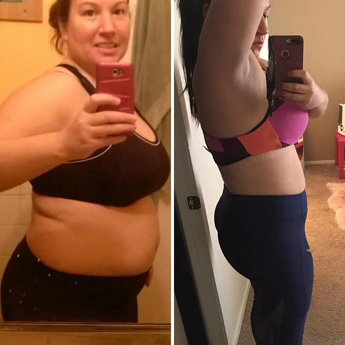 La prueba de que puedes pesar lo mismo y verte completamente diferente. 90,7 kilos hace 4 años y 90,7 kilos hoy