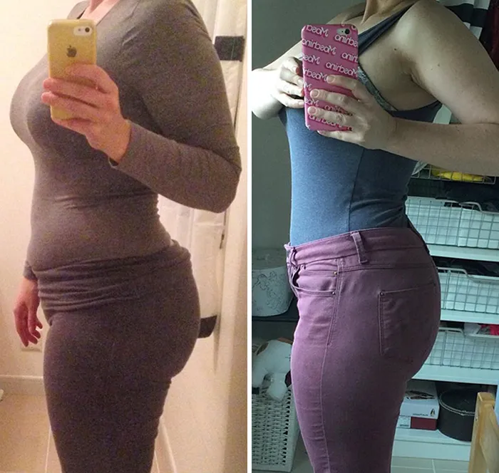 Same Weight But 2 Years Apart