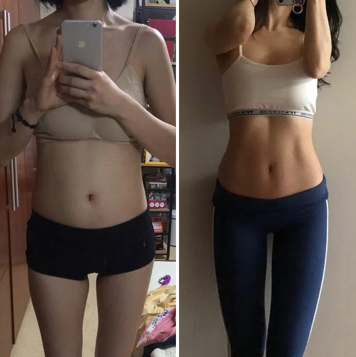 Same Weight, Different Fit. You Can't Increase Your Natural Pelvis Size, But You Can Compensate For The Shortcomings With Exercise To Create The Body You Want