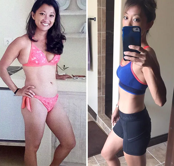Decided To Take The Leap To Prove A Point - The Scale Lies. 2014 - 97 Lbs vs. 2016 - 97 Lbs