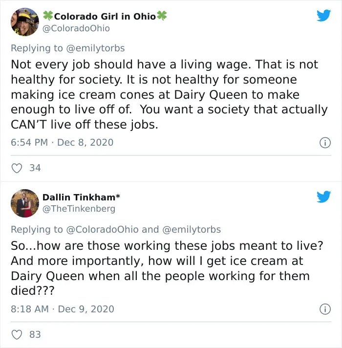 28 Brilliant Comebacks People Had To These Dumb Reasons Why Some People Don't Want The Minimum Wage Raised In The US