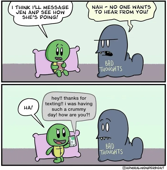 I Created These 89 Comics About Life, Friendships, and Mental Health