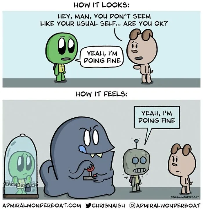 I Created These 89 Comics About Life, Friendships, and Mental Health