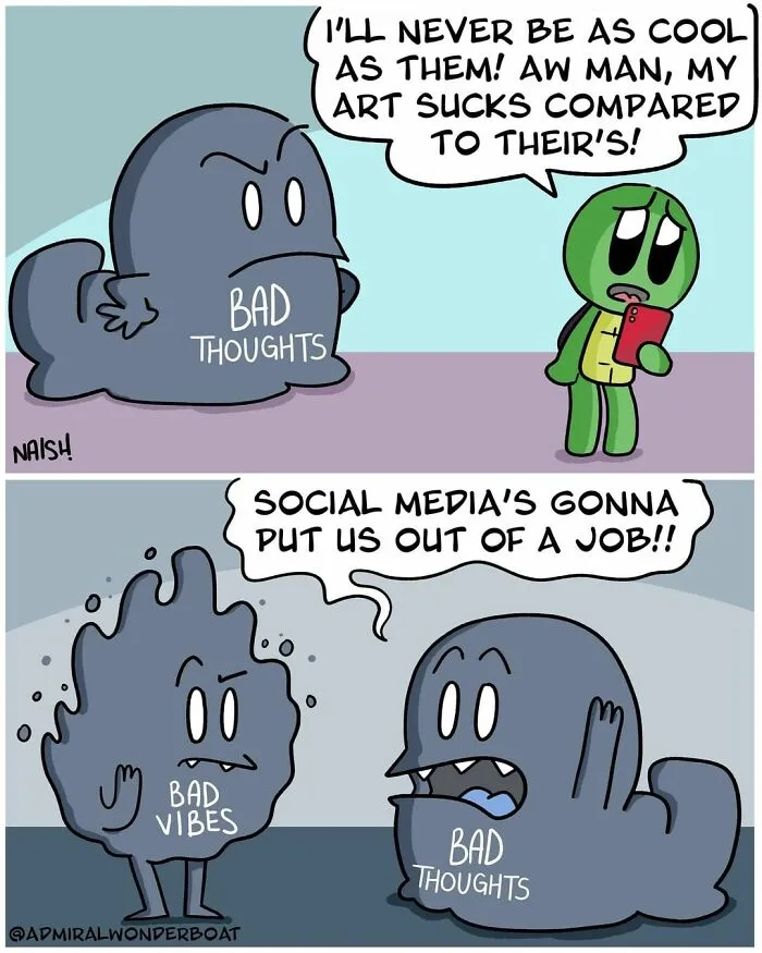 I Created These 89 Comics About Life, Friendships, and Mental Health