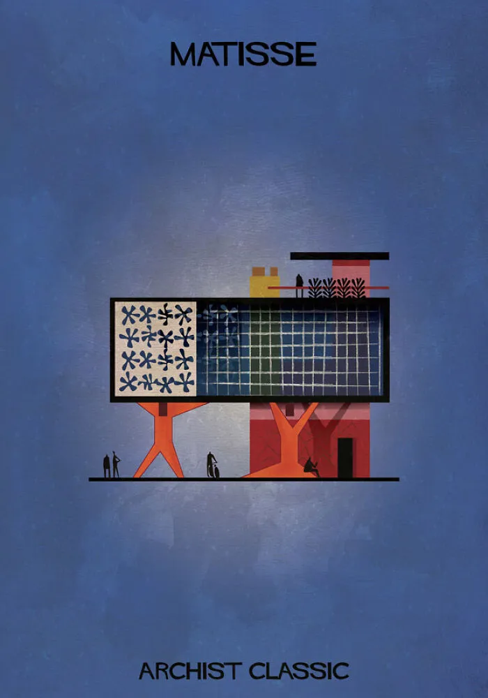 If 30 Iconic Artists Were Architects, As Imagined By Federico Babina
