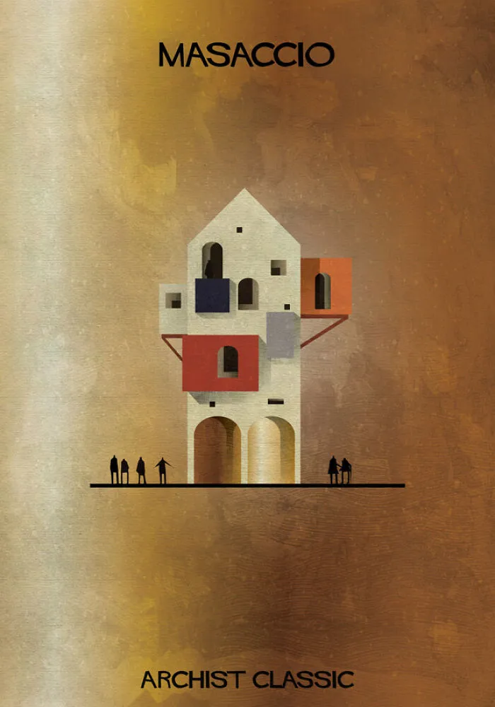 If 30 Iconic Artists Were Architects, As Imagined By Federico Babina
