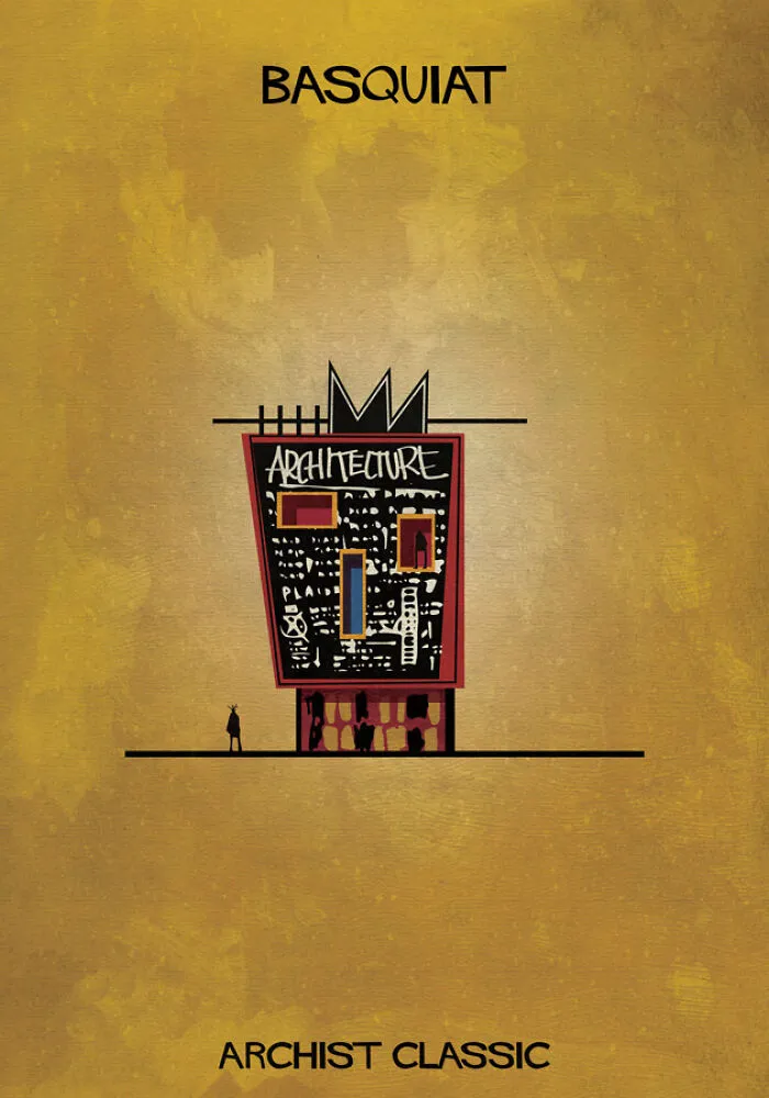 If 30 Iconic Artists Were Architects, As Imagined By Federico Babina