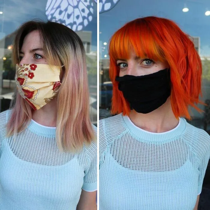 28 Women Who Chose An Unusual Color For Their Hair And Ended Up Looking Badass