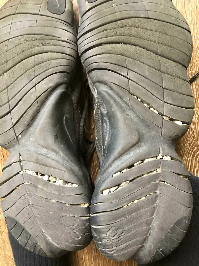 Estos zapatos me permiten llevarme el camino conmigo