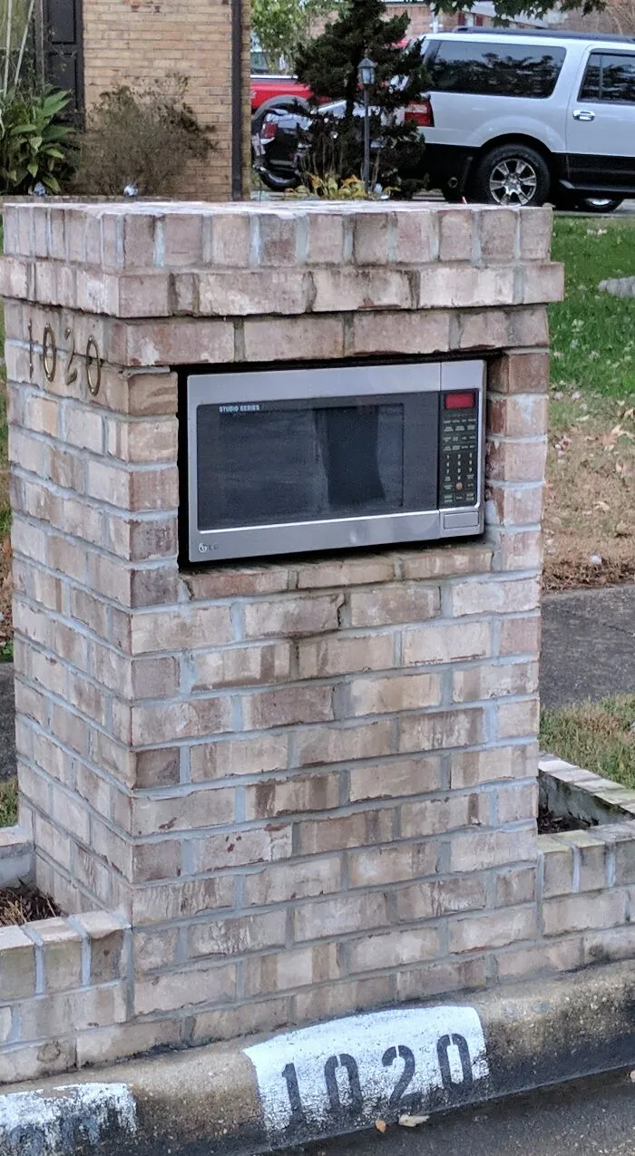 This Mailbox I Found Near My Grandparents' House, The Guy Is An Appliance Repairman