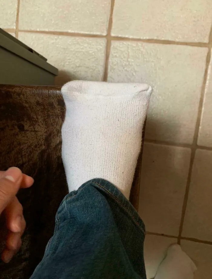 Calcetines para pies cuadrados
