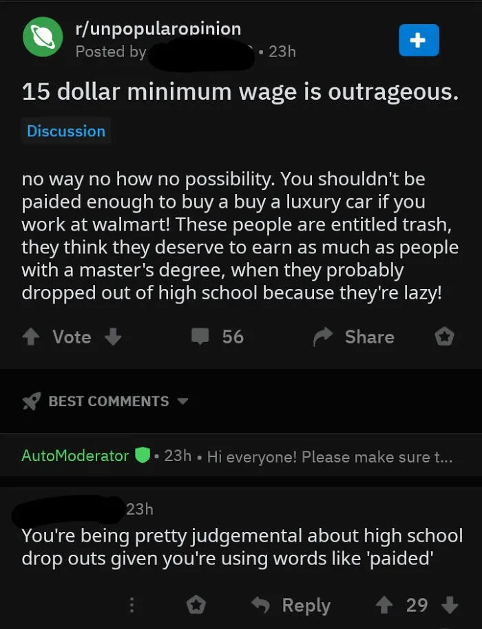 28 Brilliant Comebacks People Had To These Dumb Reasons Why Some People Don't Want The Minimum Wage Raised In The US