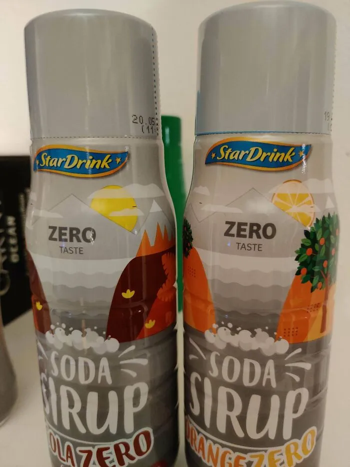 My Soda Sirup Has This Much Taste