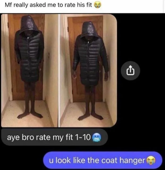 My Dude Be Looking Like A Villain From Despicable Me