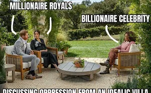 People Are Posting Memes And Jokes In Response To Meghan And Harry's Interview, And Here Are The 50 Best Ones