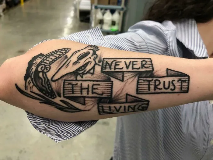 Friend Of A Friend Got A New Tattoo