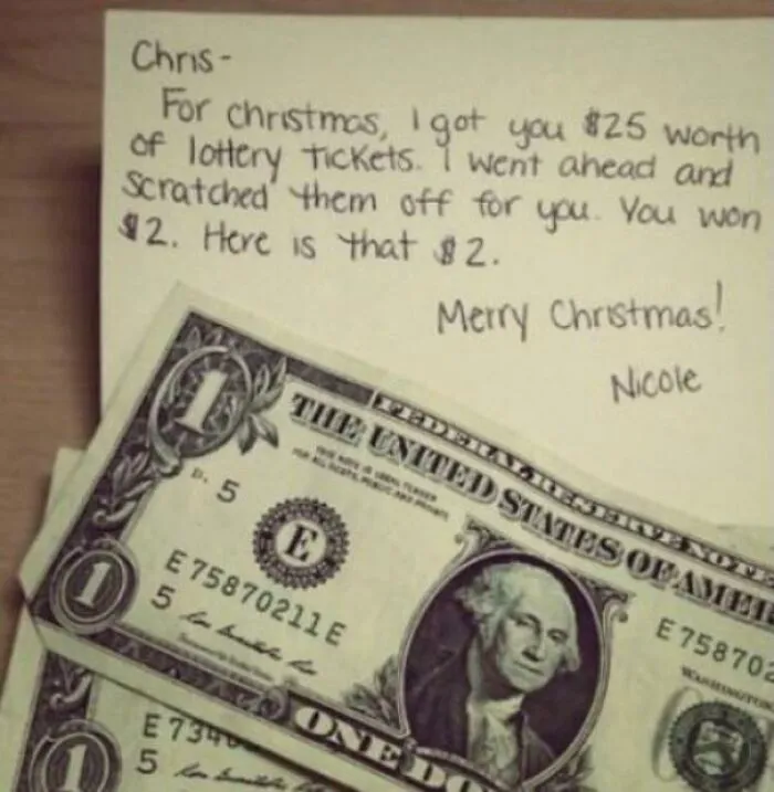 Afraid Those Lottery Tickets You Got For Stocking Stuffers Might Actually Be Winners?