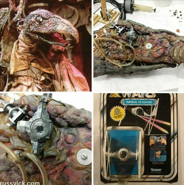 Dark Crystal Used A Die Cast Tie Fighter For This Foe's Eye