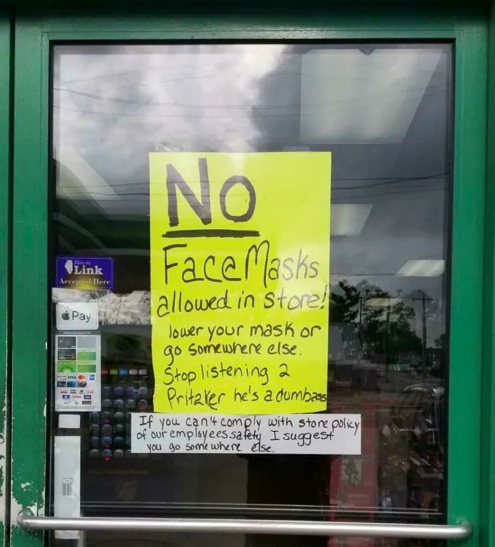 Sincerely, Disappointed