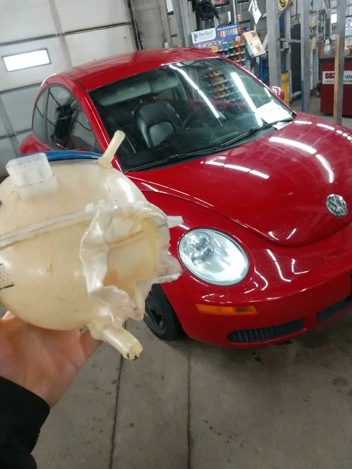 Customer States Vehicle Has "Minor Coolant Leak"