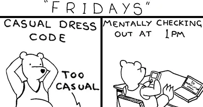 My 58 Comics That Show Silly And Absurd Things I've Experienced Since Working From Home