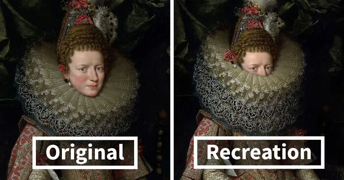 Artist Puts Masks On Classical Paintings, And Instagram Is Loving It (30 Pics)