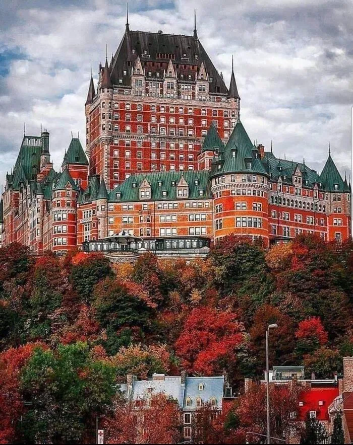 Hotel en la ciudad de Quebec, Canadá