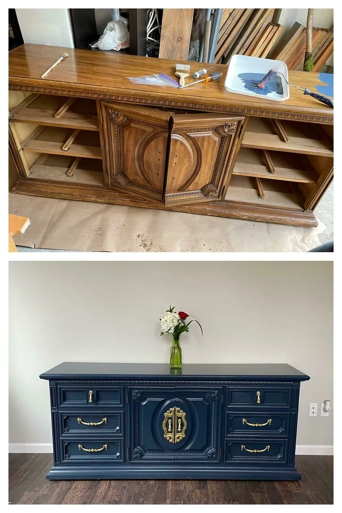 I Repainted A Cabinet (I Got For Free!) And Wanted To Share