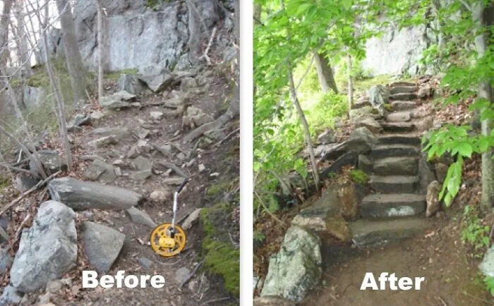 I Run An All-Volunteer Trail Crew That Specializes In Good Old-Fashioned Technical Stonework. Here Is What We Make!