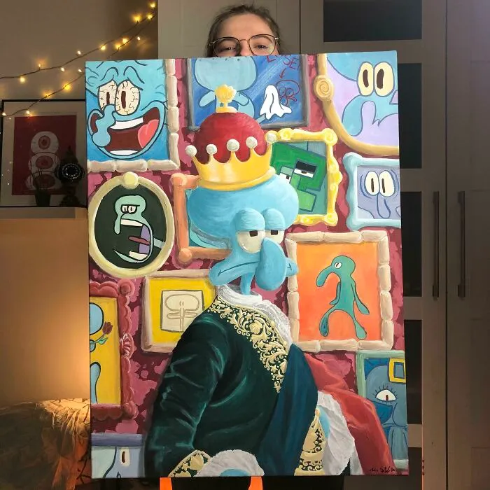 My Goal For This Year Was To Finish This Painting, And I Did  Took Me 3 Months. I Know It’s Not 100% Perfect But I’m A Bit Proud