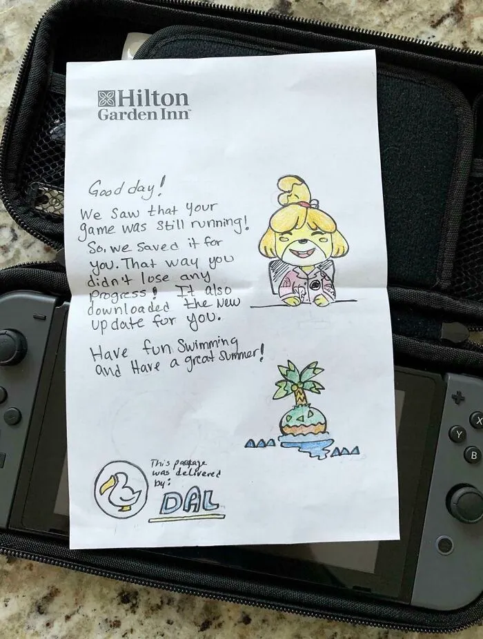 When Your Hotel Staff Go The Extra Mile