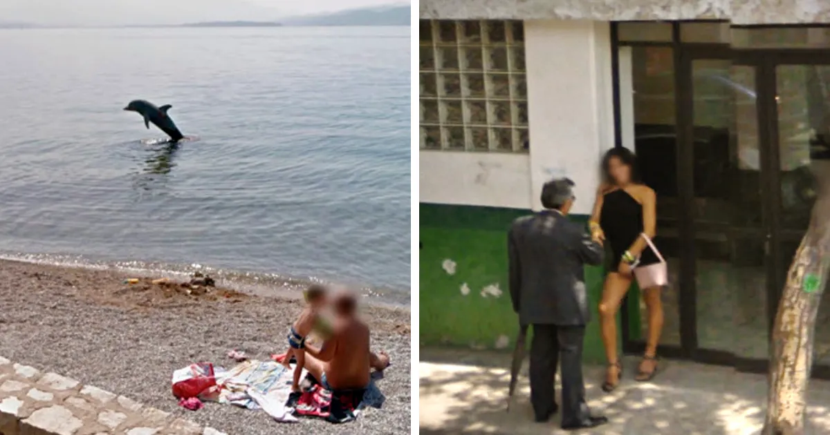 40 Vistas de calles que probablemente Google no esperaba captar, descubiertas por Jon Rafman