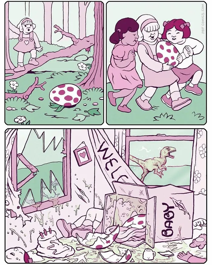 50 More Absurd Dark Humor Comics By 'Perry Bible Fellowship'