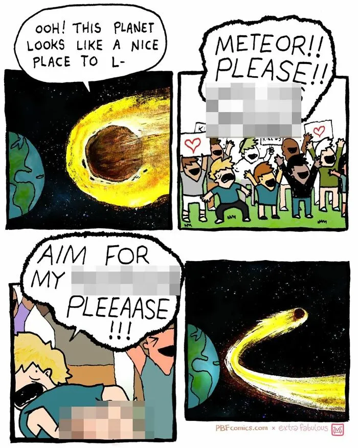 50 More Absurd Dark Humor Comics By 'Perry Bible Fellowship'